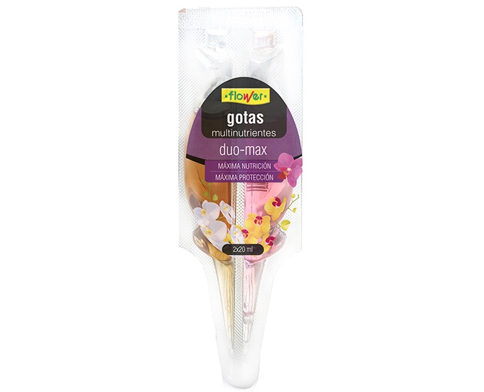 Gotas de micronutrientes para orquídeas